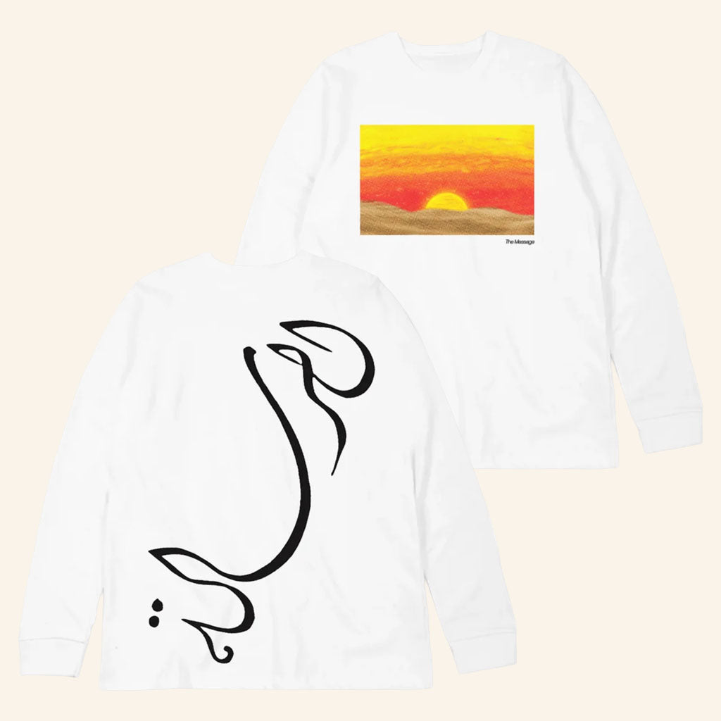 Majid Jordan Merch 2026 Majid Jordan X Shabab Intl The Message Long Sleeve Shirt Gift For Fans