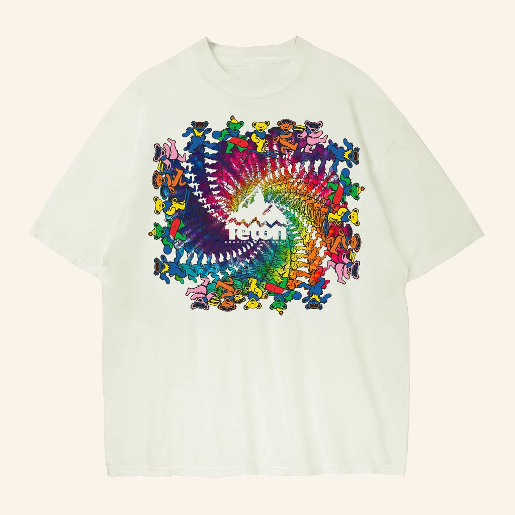 Grateful Dead X TGR Merch 2026 TGR x Grateful Dead Bear Vortex T-Shirt Best Gifts For Him