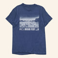 ACL Music Festival Merch 2026 Springy X ACL Fest Skyline T-Shirt Navy Gifts For Concert Goers
