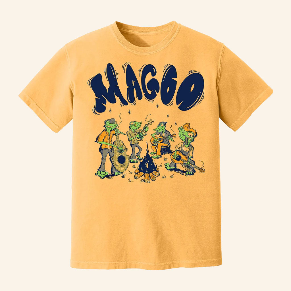 Magoo Merch 2026 Campfire Jam T-Shirt Good Presents For Music Lovers
