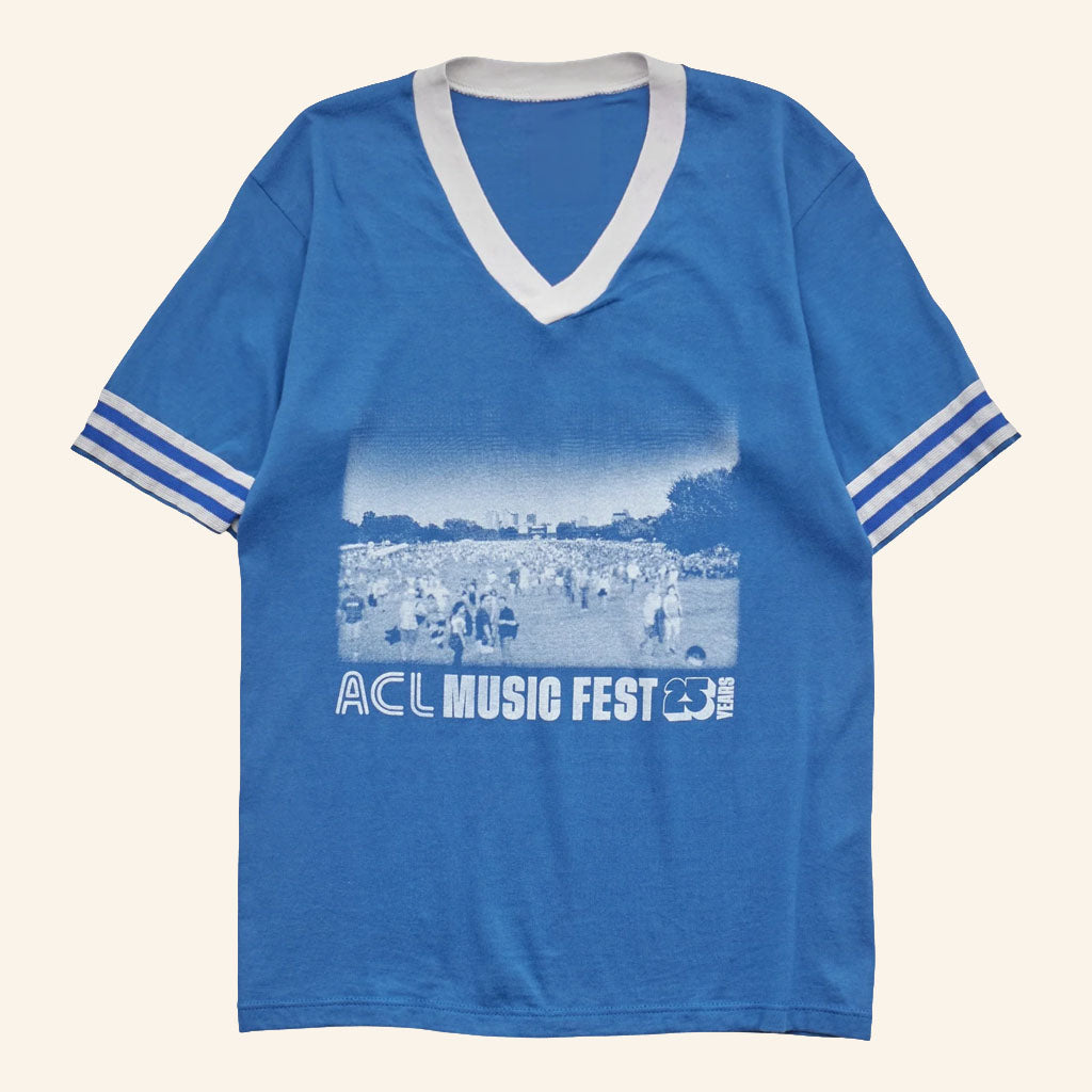 ACL Music Festival Merch 2026 Springy X ACL Fest Skyline V-Neck Shirt Festival Lover Gifts