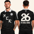 MCR Merch 2026 DRAAG Black Polo Shirt My Chemical Romance Los Angeles CA Merch Concert Gear