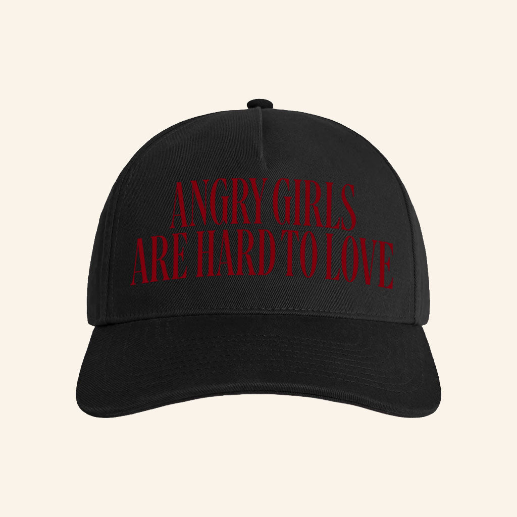 Dove Cameron Merch 2026 Angry Girls Are Hard To Love Hat Black Best Gifts For Music Lovers