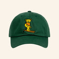 Grateful Dead X TGR Merch 2026 Grateful Dead x TGR Ski Bear Green Hat Embroidered Gifts For Fans
