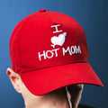 Kenji Merch 2026 I Heart Hot Mom Hat Embroidered Gift Ideas For Brothers