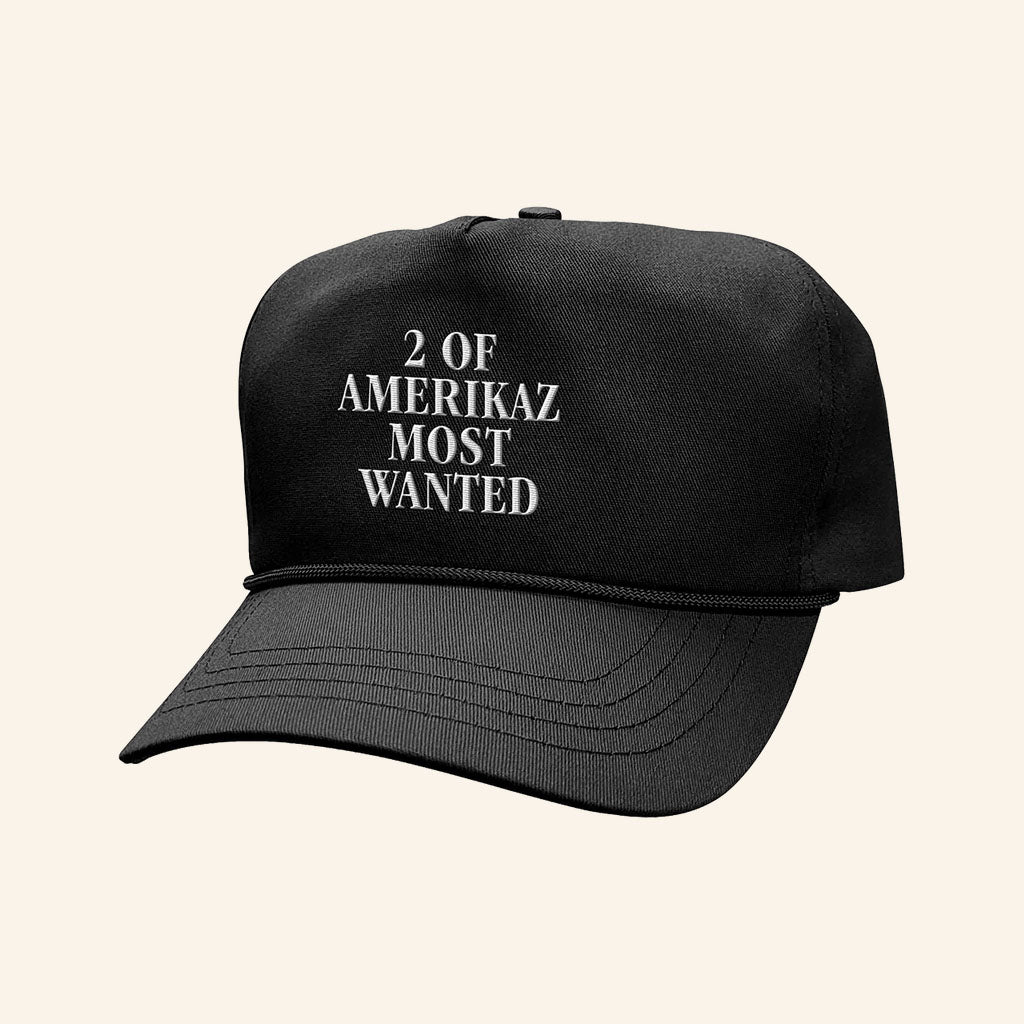 2Pac Merch 2026 2 Of Amerikaz Most Wanted Hat Embroidered Gifts For Hip Hop Fans