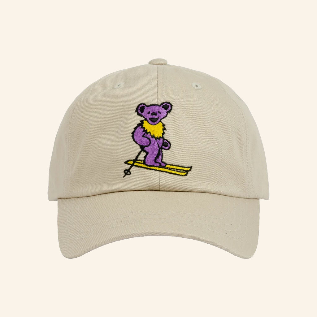 Grateful Dead X TGR Merch 2026 Grateful Dead x TGR Ski Bear Dad Hat Embroidered Gifts For BFF