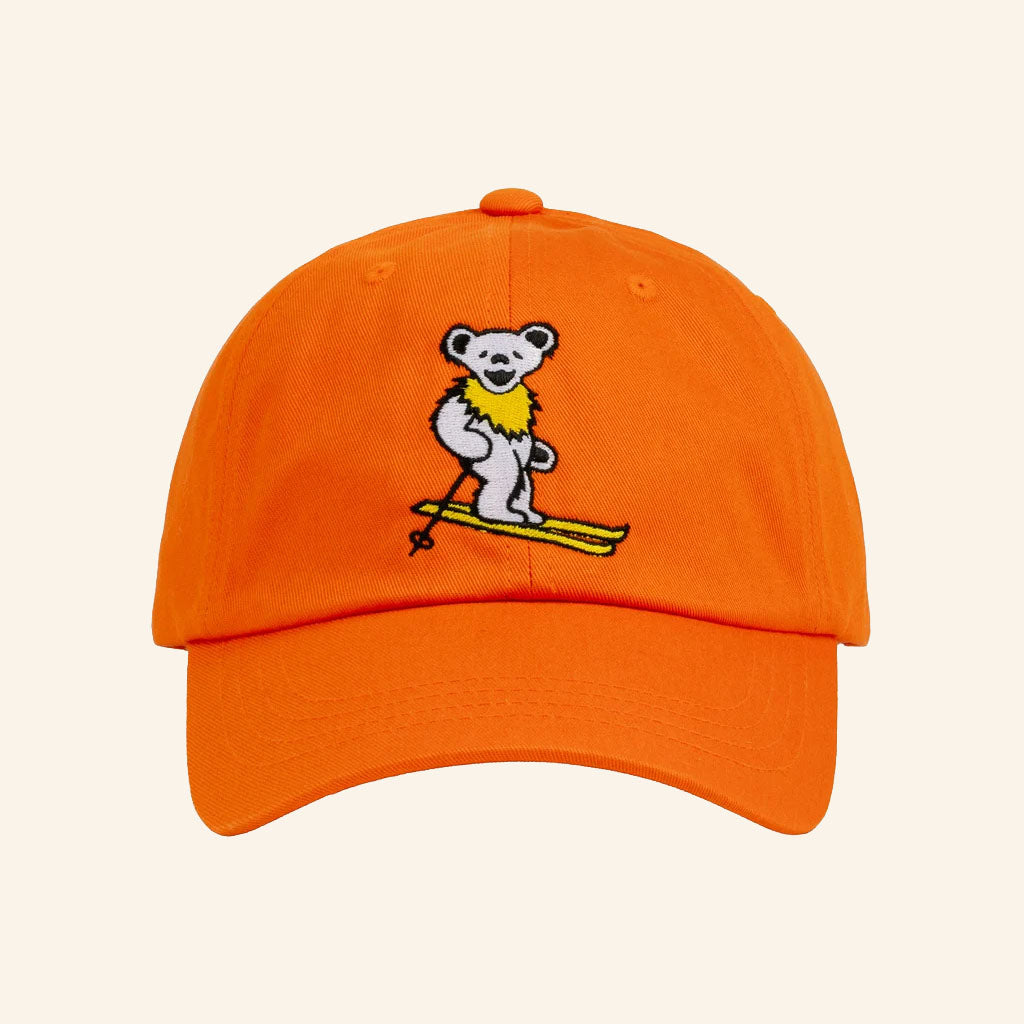 Grateful Dead X TGR Merch 2026 Grateful Dead x TGR Ski Bear Dad Hat Embroidered Gifts For Fans