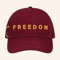 TPUSA Merch 2026 Freedom Hat Embroidered Charlie Kirk Merch Patriotic Gifts For Friends