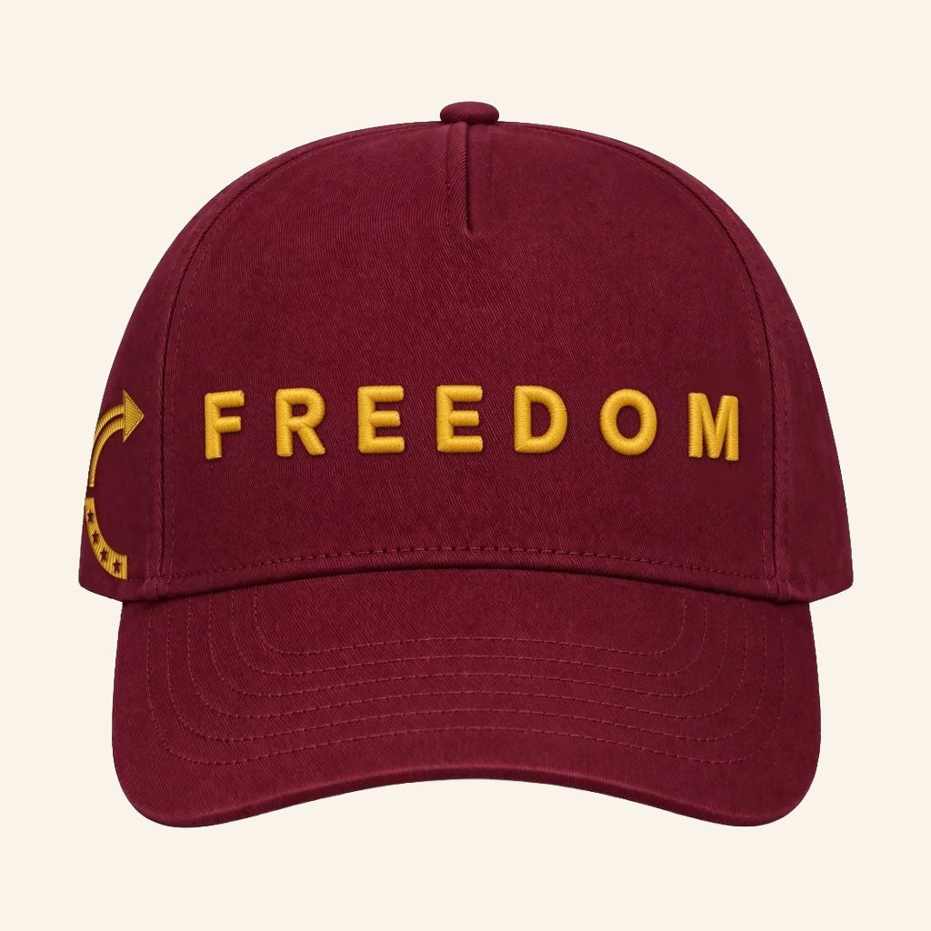 TPUSA Merch 2026 Freedom Hat Embroidered Charlie Kirk Merch Patriotic Gifts For Friends