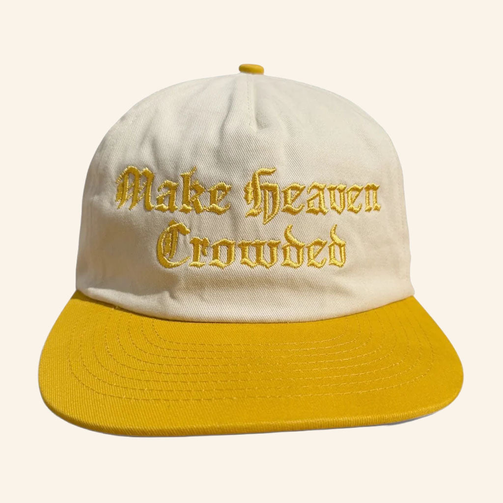 TPUSA Merch 2026 Make Heaven Crowded Embroidered Hat Charlie Kirk Merch Gift For Friends