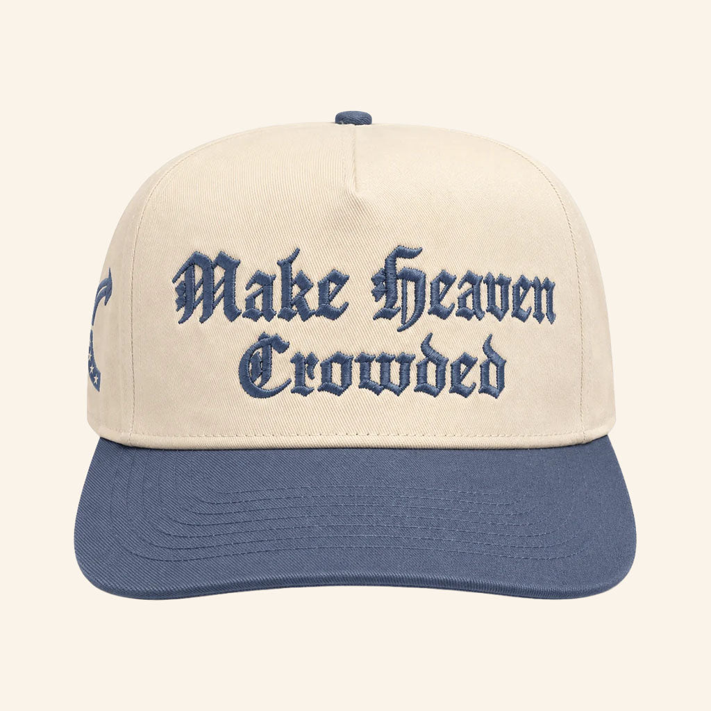 TPUSA Merch 2026 Make Heaven Crowded Hat Embroidered Charlie Kirk Merch Gift Ideas