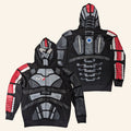 BioWare Merch 2026 Mass Effect N7 Full Zip Hoodie Birthday Gift Ideas For Husband