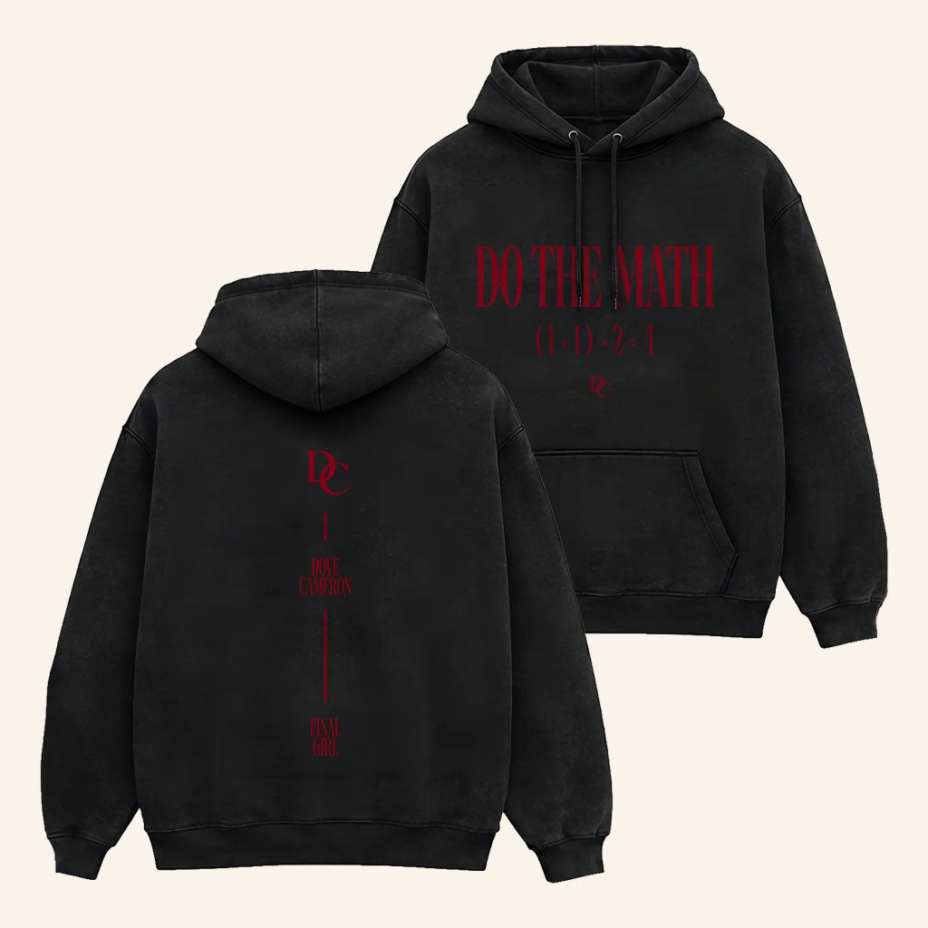 Dove Cameron Merch 2026 Do The Math Hoodie Final Girl Hoodie Gift For Music Lovers