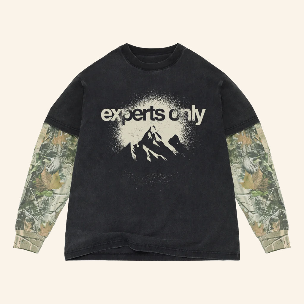 John Summit Merch 2026 Experts Only Camo Long Sleeve Shirt Gifts For Music Lovers