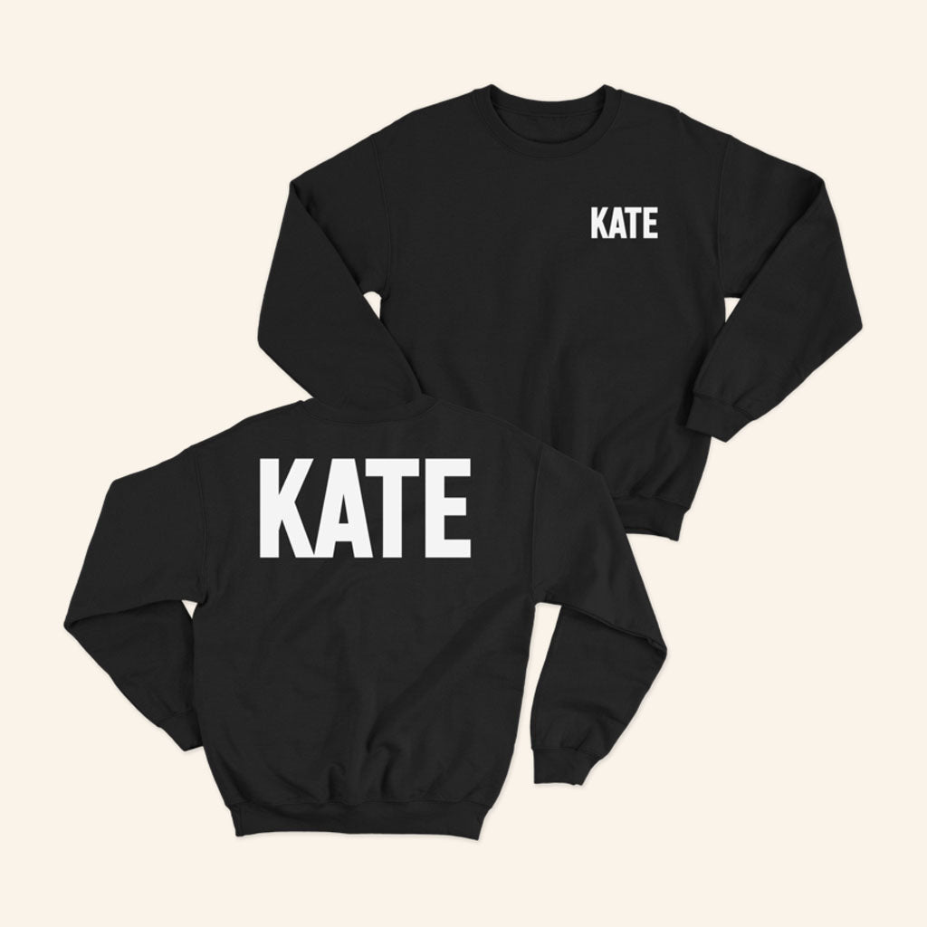 Kate Berlant Merch 2026 Kate Crewneck Black Kate Berlant Sweatshirt Gift For Fans