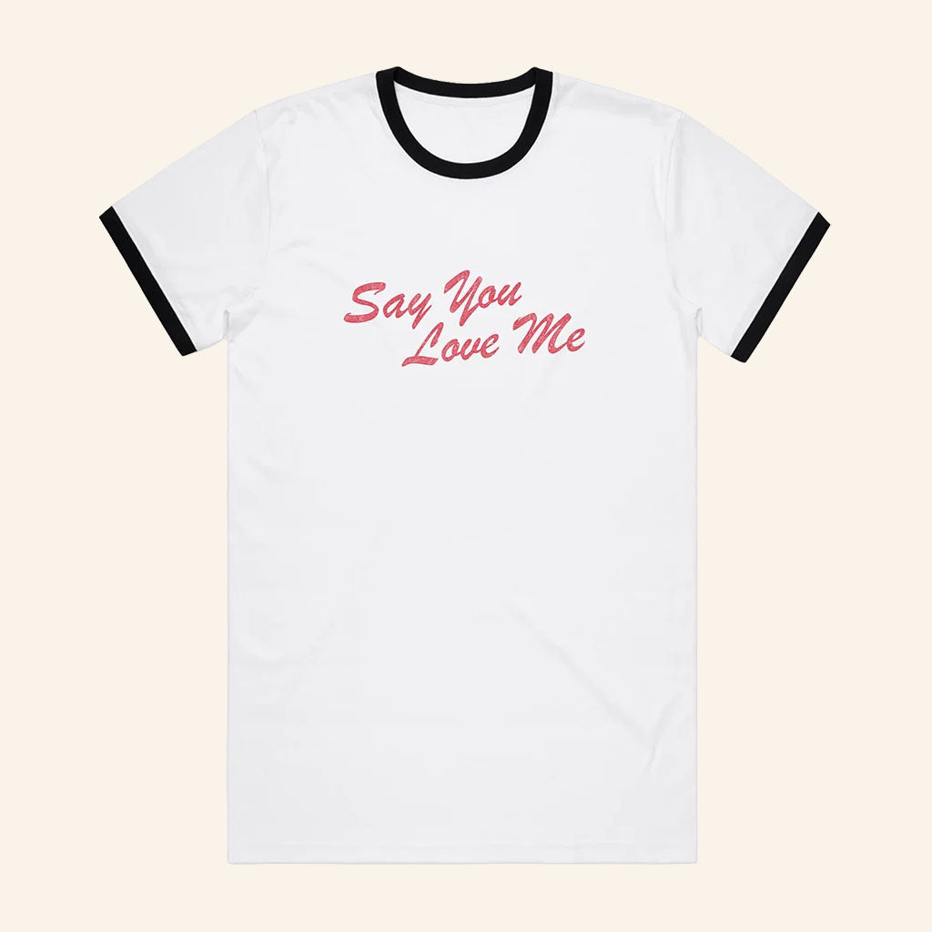 Jessie Ware Merch 2026 Say You Love Me Ringer Shirt Cool Gifts For Music Lovers
