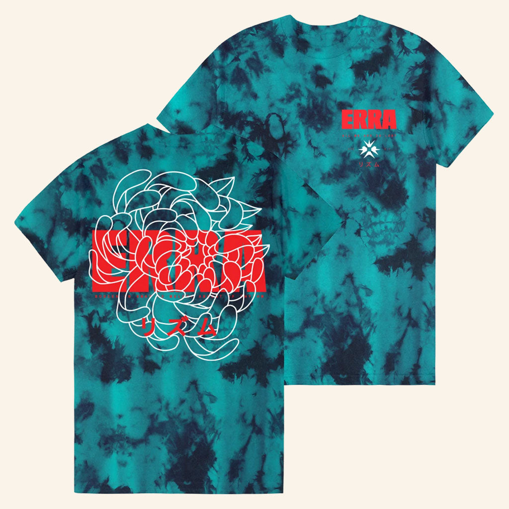 Erra Merch 2026 Blossom Crystal Dye T-Shirt Erra Band Shirt Cool Gifts For Music Lovers