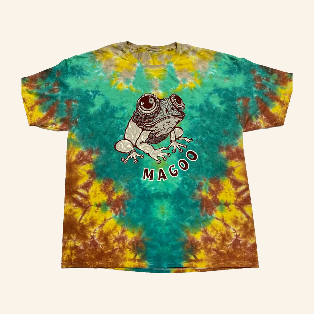 Magoo Merch 2026 Tree Frog #3 Tie Dye T-Shirt Music Related Gifts For Guys