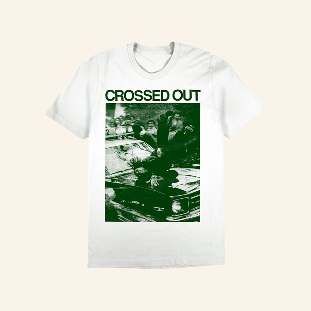 Tankcrimes Merch 2026 Crossed Out Cop Car T-Shirt Crossed Out Band Merch Fan Gifts
