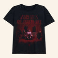 Dove Cameron Merch 2026 Angry Girls Are Hard To Love T-Shirt Black Present For Music Lovers