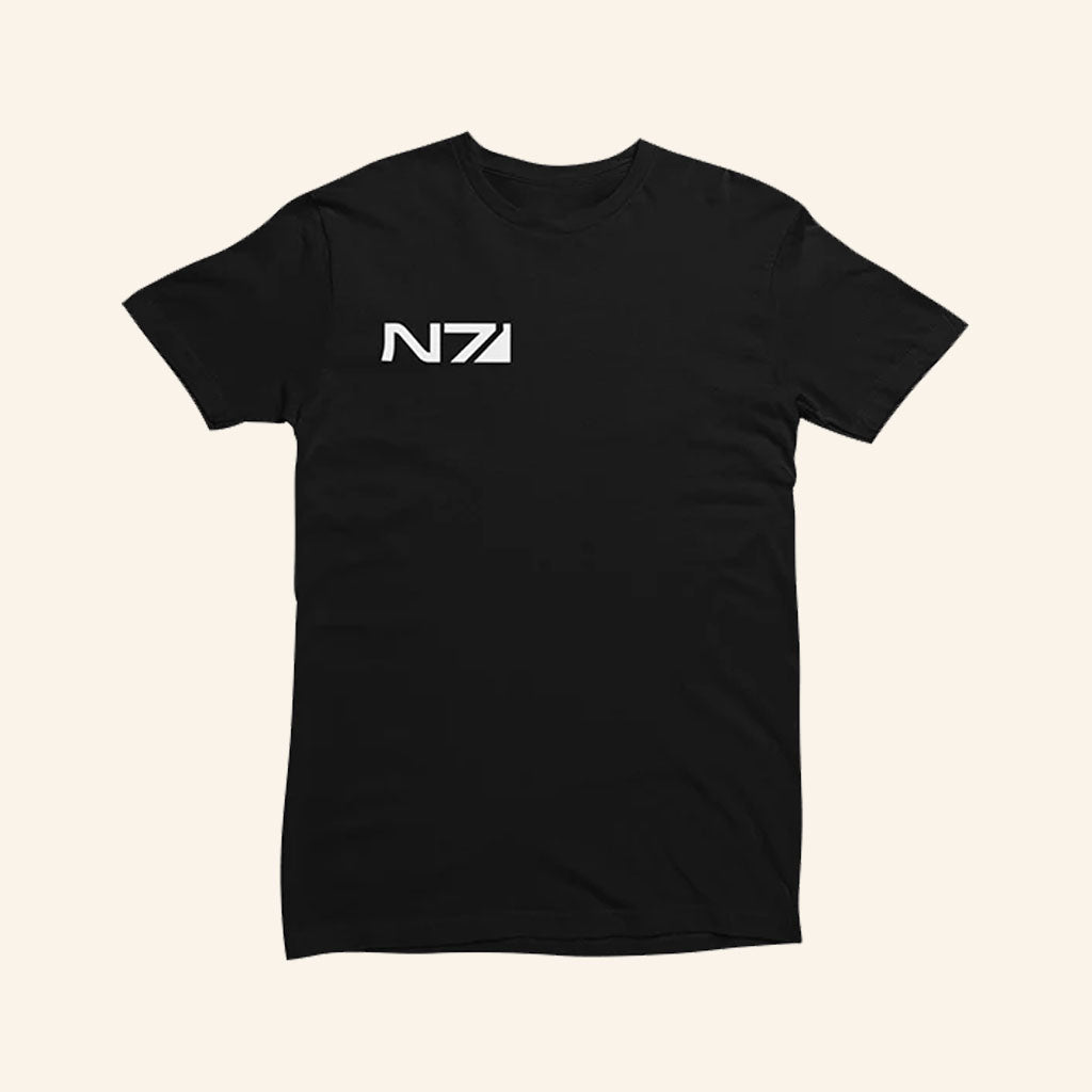Mass Effect Merch 2026 Mass Effect N7 Stealth T-Shirt Best Gift For Game Lovers