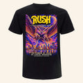 Rush Merch 2026 RUSH St Louis Event Poster T-Shirt Fifty Something Tour Tee Fan Gifts