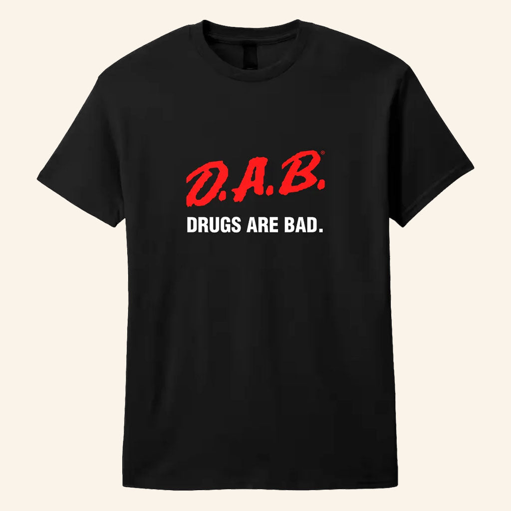 Starbomb Merch 2026 DAB T-Shirt Black Drugs Are Bad Shirt Gift For Music Fans