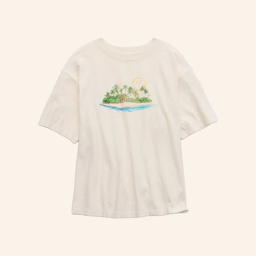 American Eagle Smile More Merch 2026 Aerie Smiley T-Shirt Gift Ideas For Boyfriend