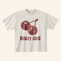 Hilary Duff Merch 2026 Disco Cherries T-Shirt Good Gift Ideas For Music Lovers
