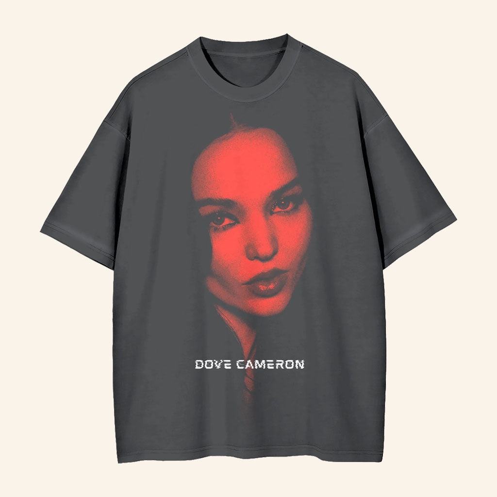 Dove Cameron Merch 2026 Portrait T-Shirt Collectors Edition Dove Cameron Shirt Fan Apparel