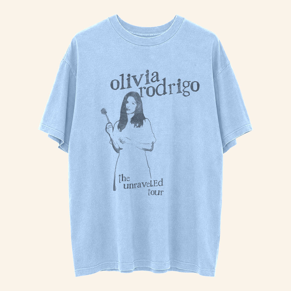 Olivia Rodrigo Centre Bell Merch 2026 The Unraveled Tour Dandelion T-Shirt Music Themed Gifts