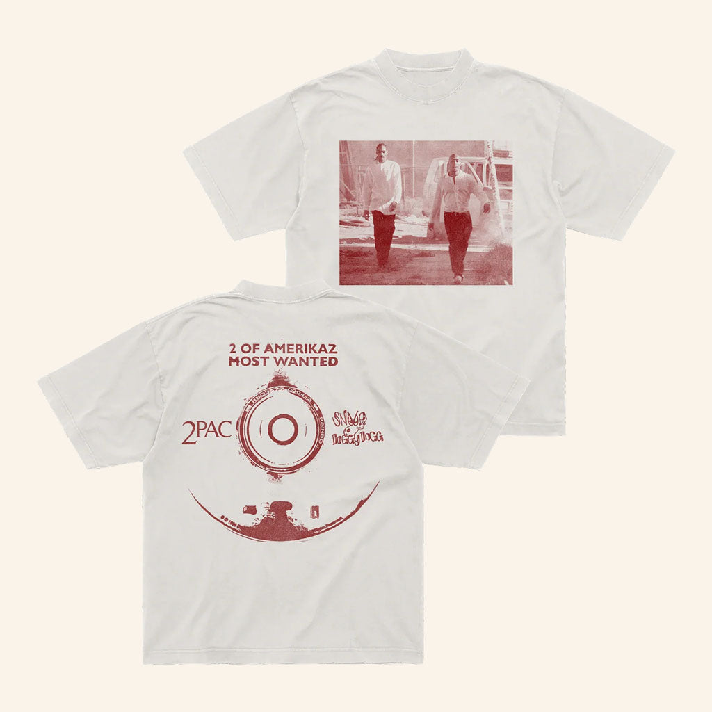 2Pac Merch 2026 Most Wanted T-Shirt Snoop Dogg X Tupac Merch Gift For Hip Hop Fans