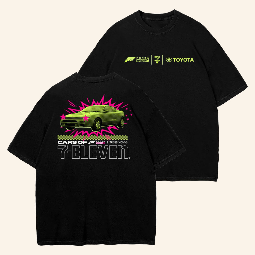 7 Collection Merch 2026 7-Eleven X Forza Horizon 6 Cars Of 7-Eleven T-Shirt Gaming Gifts
