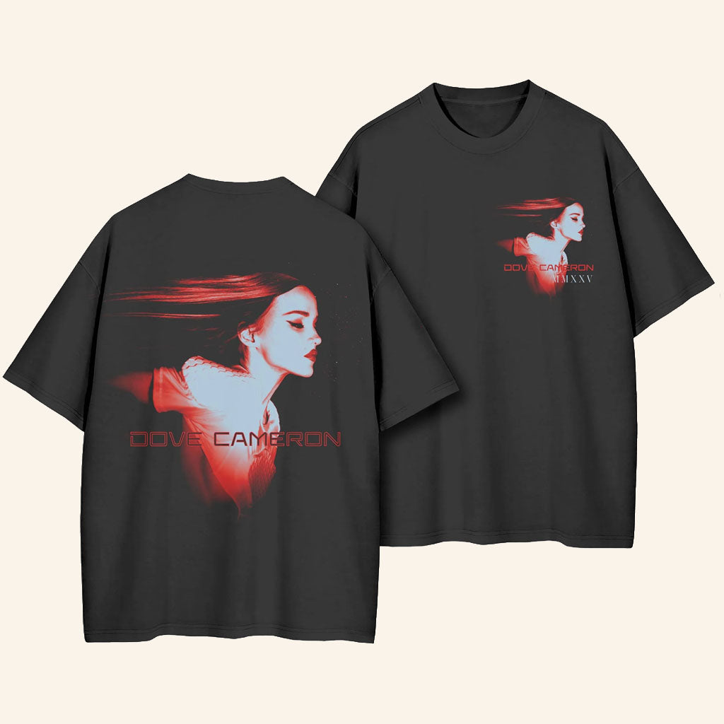 Dove Cameron Merch 2026 Portrait T-Shirt Collectors Edition Clothing Gift Ideas For Fans