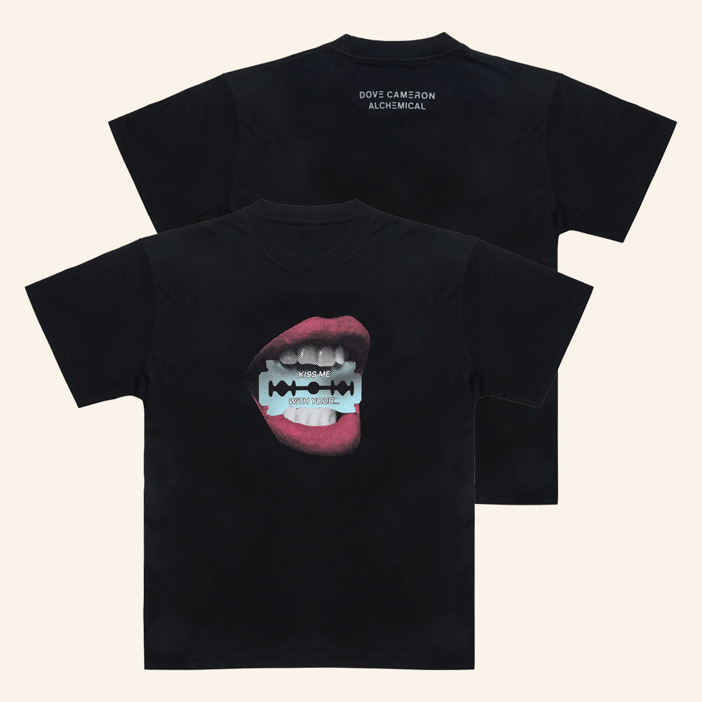 Dove Cameron Merch 2026 Razor Kiss T-Shirt Present Ideas For Music Lovers