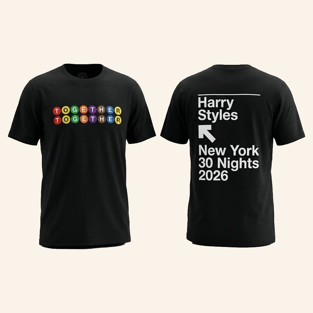 Harry Styles Merch 2026 MTA Together T-Shirt Harry Styles Tour Merch Gift For Music Fans'