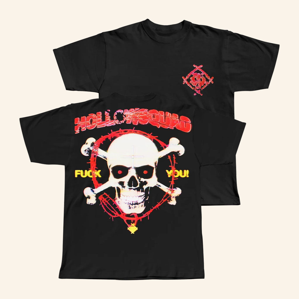 Hollowsquad LA Merch 2026 F You T-Shirt Birthday Gift Ideas For Brothers