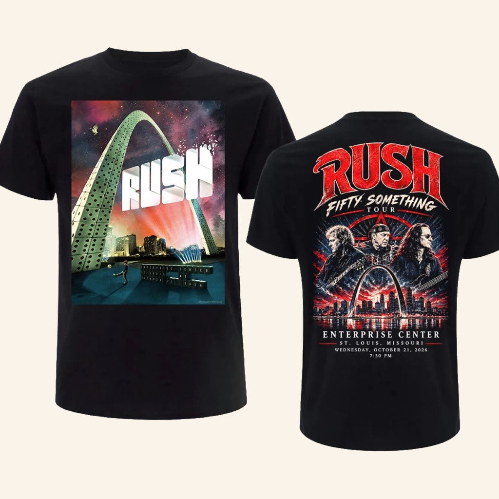 Rush Merch 2026 RUSH Tour In St Louis T-Shirt Concert Merch Cool Gift For Music Lover