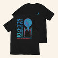 Star Trek Merch 2026 Star Trek USS Enterprise T-Shirt The Final Frontier Shirt Sci Fi Fan Gifts
