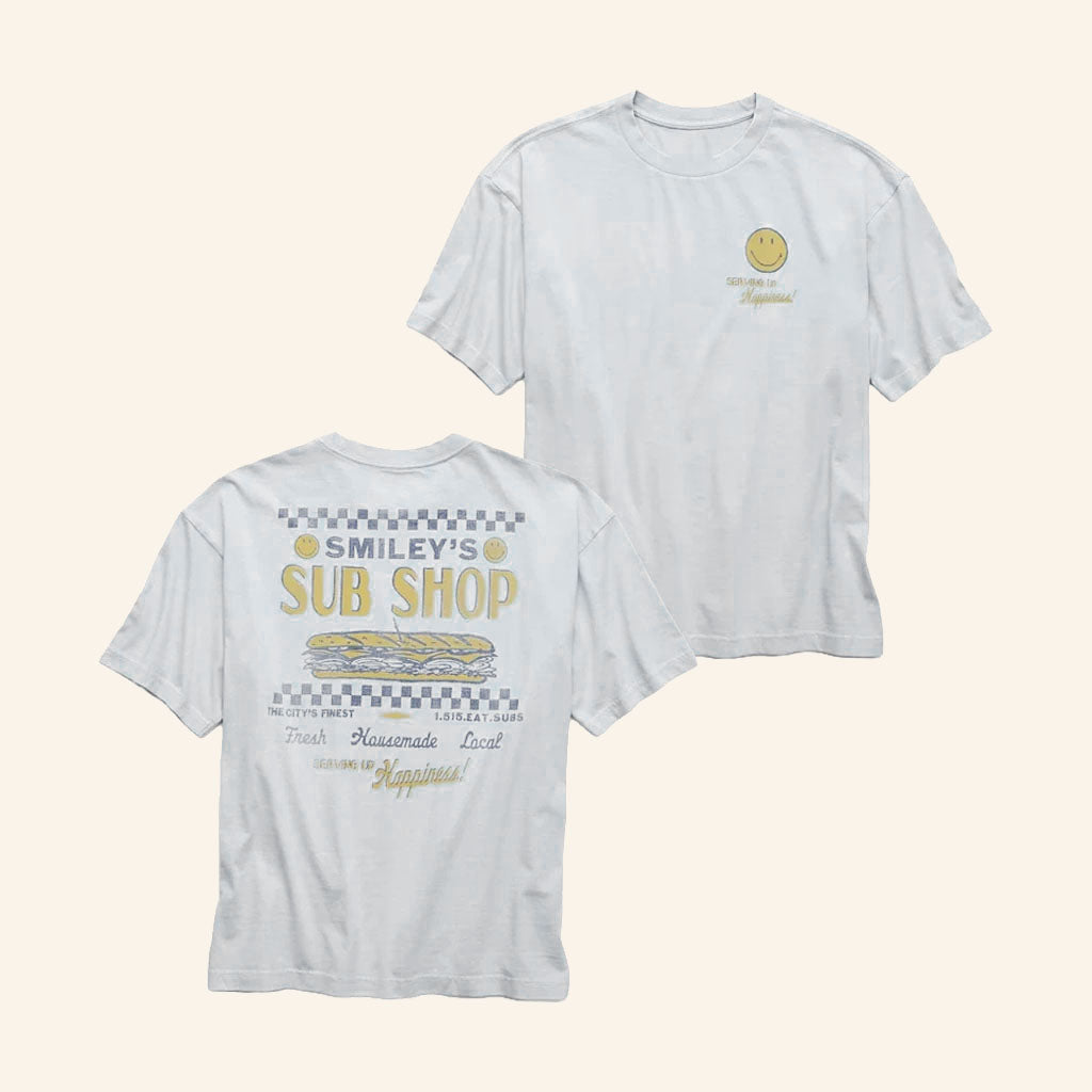 American Eagle Smile More Merch 2026 AE Smiley Sub Shop T-Shirt Gift For Brothers