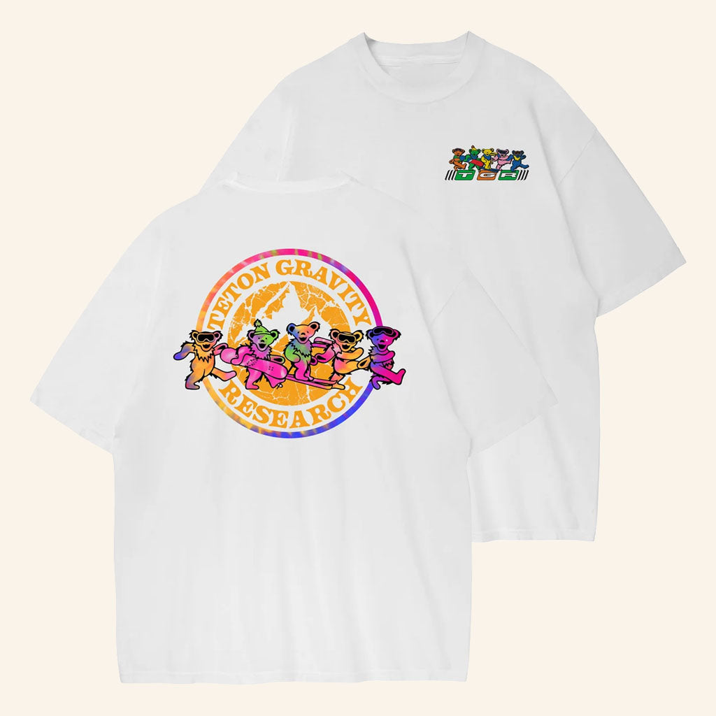 Grateful Dead X TGR Merch 2026 Grateful Dead x TGR Shred Bears Summit T-Shirt Gifts For Fans