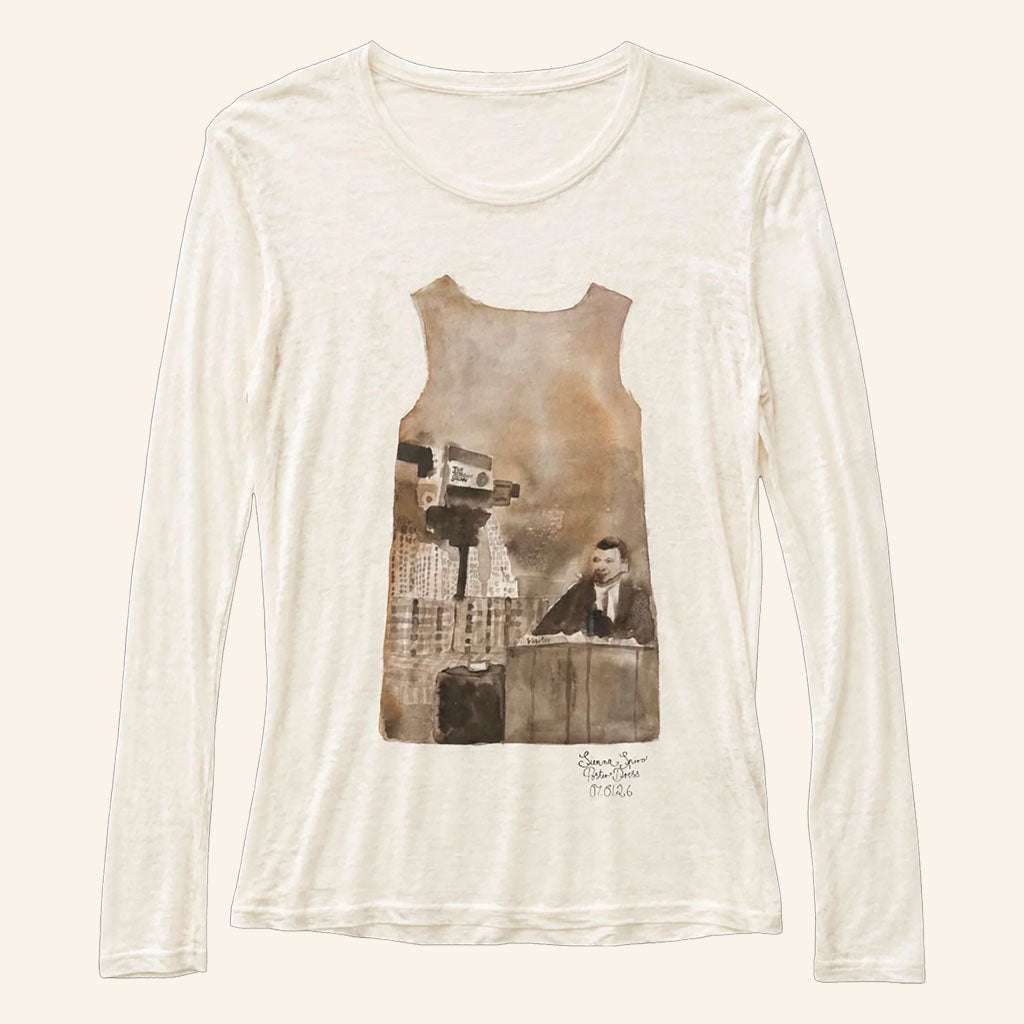 Sienna Spiro Merch 2026 Paper Dress Long Sleeve Shirt Cool Gifts For Music Lovers