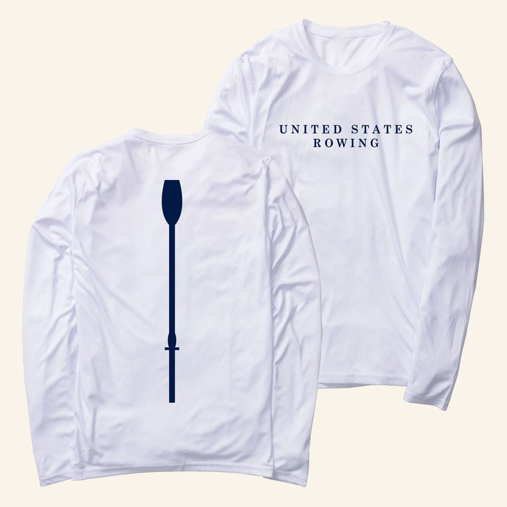 Boathouse Merch 2026 US Rowing And Oar Long Sleeve Shirt Gift For Friends