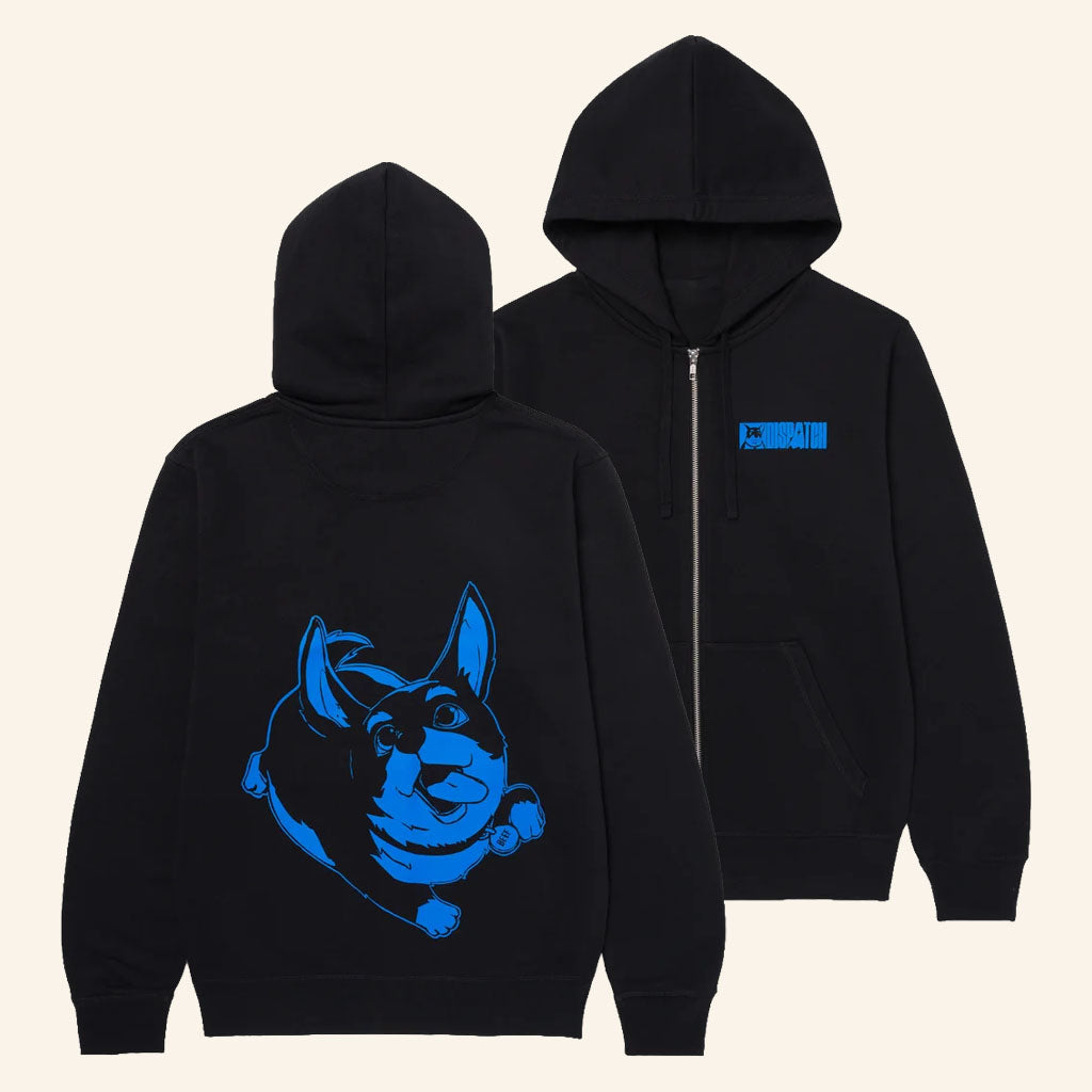 Dispatch Merch 2026 Blue Beef Zip Hoodie Black Unique Gifts For Husband