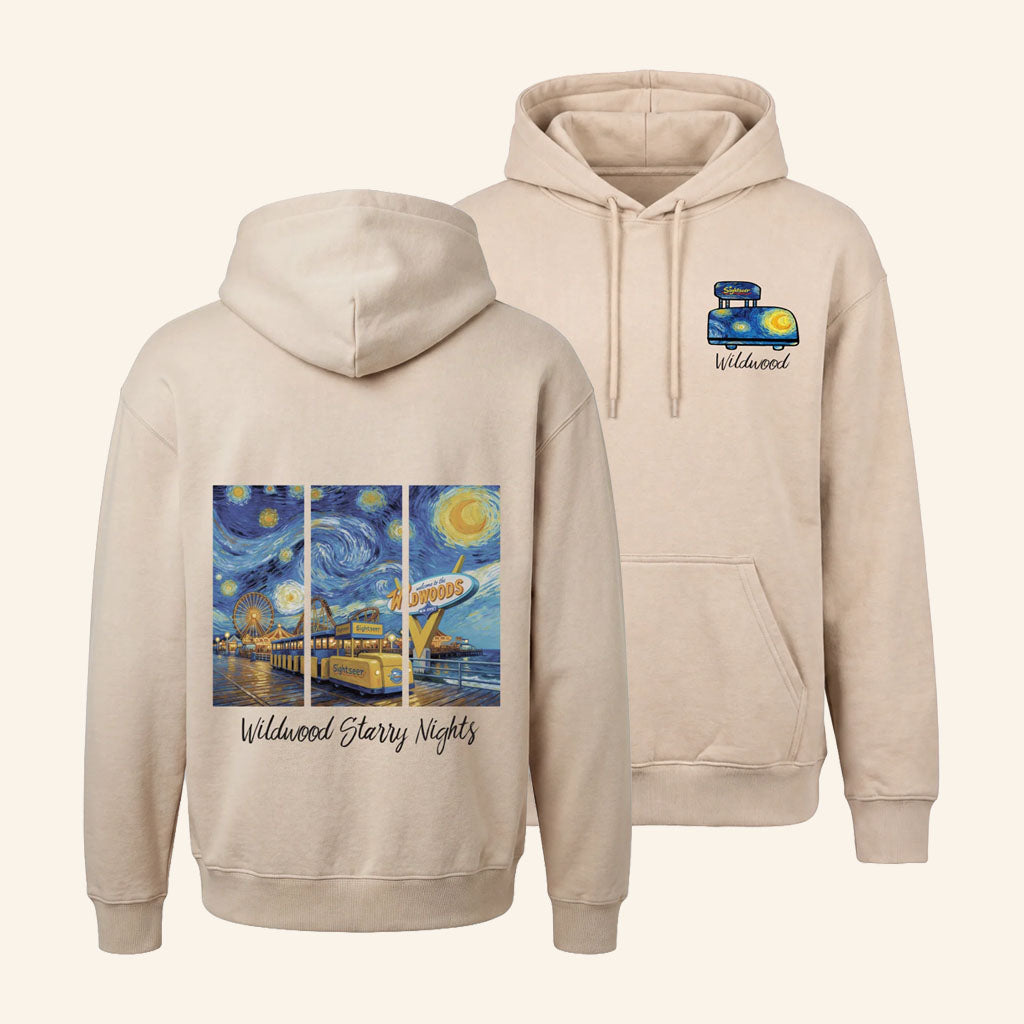 Wildwood Merch 2026 Wildwood Starry Nights Hoodie Gift For Travel Lovers