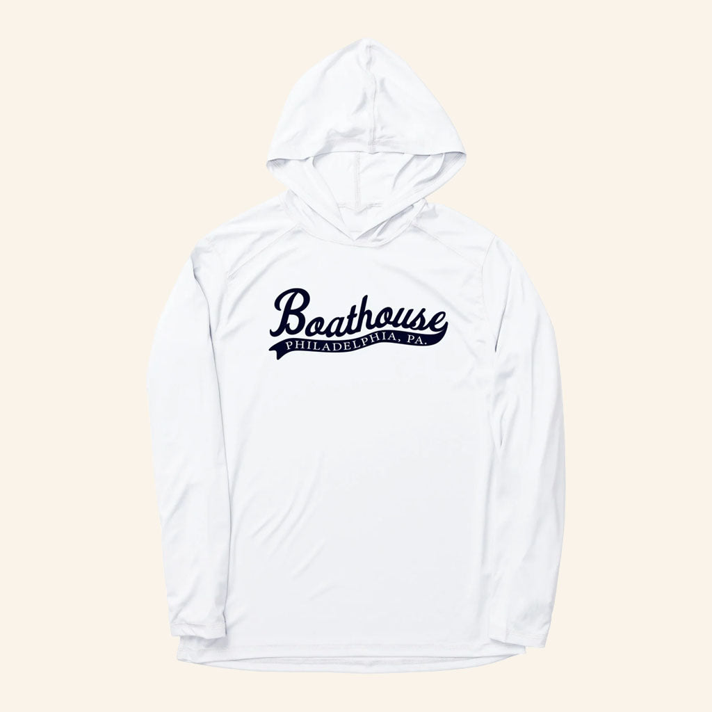 Boathouse Merch 2026 Boathouse Philadelphia PA Hoodie Script Logo Hoodie Gift For Philly Fans