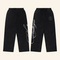 Sad Boyz Merch 2026 Script Sweatpants Black Sad Boyz Clothing Present For Friends