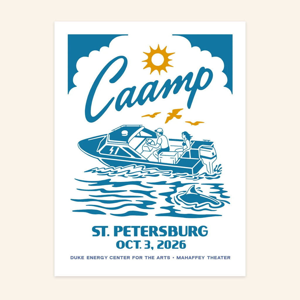 Caamp Merch 2026 St Petersburg Poster Living Room Decor Ideas Gift For Band Fans