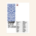 Caamp Merch 2026 Summer Tour Poster Caamp Live Schedule Poster Presents For Music Lovers